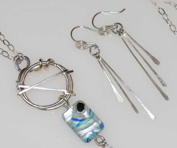 SEA SPRAY EARRINGS by Cats Eye Gems