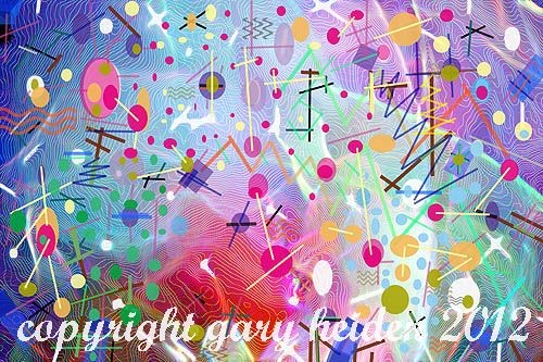improvisation of lines and spheres#2