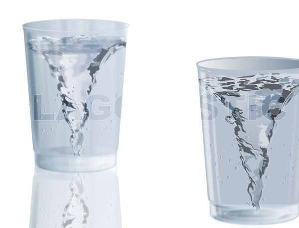 Glass of water Illustration