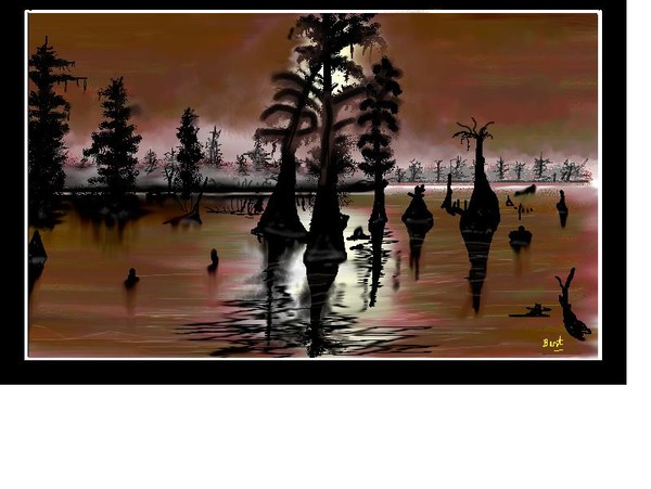Sunset at the Swamp