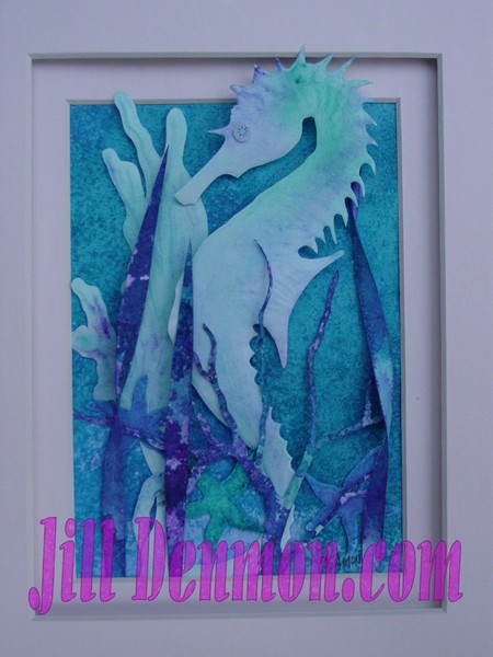 Blue Seahorse