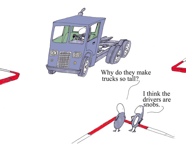 the drivers are snobs