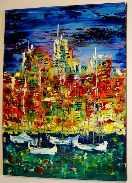 Eugenia Abramson Original Oil painting