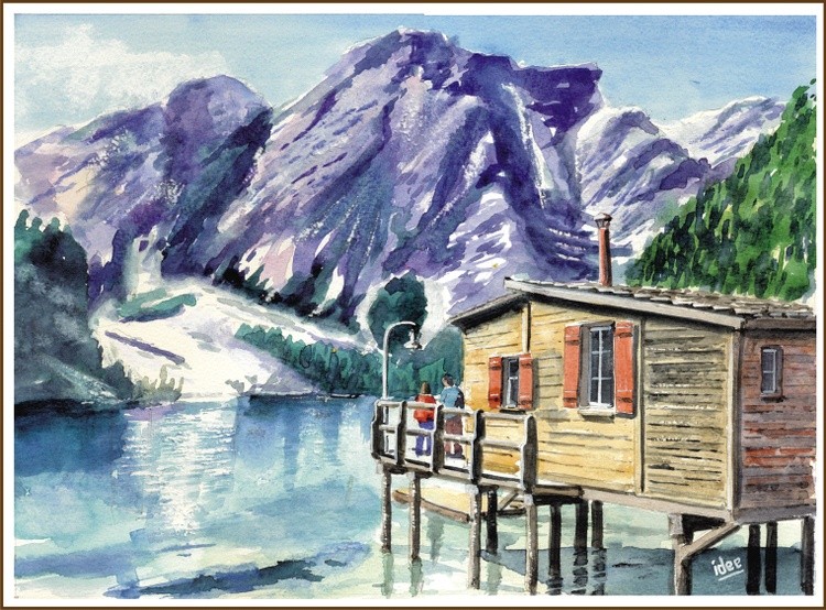 Lake Braies in South Tyrol