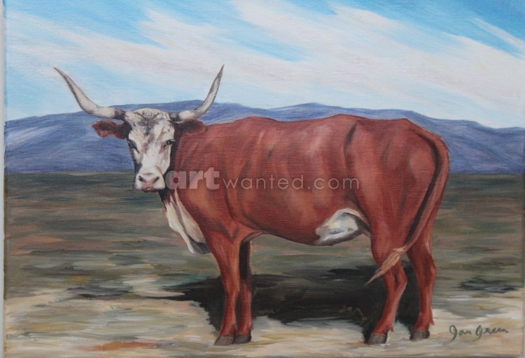 Red cow