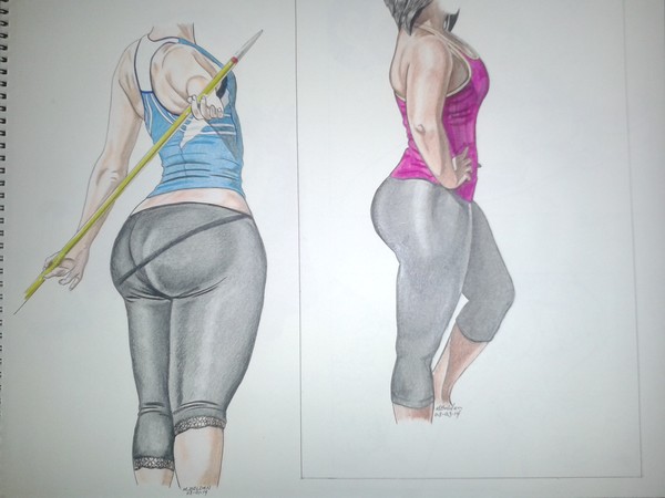 Women in tights