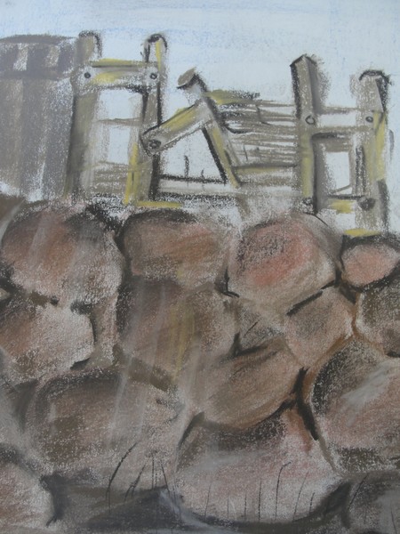 stone wall
