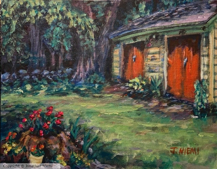 Stonewall Flowers Shed