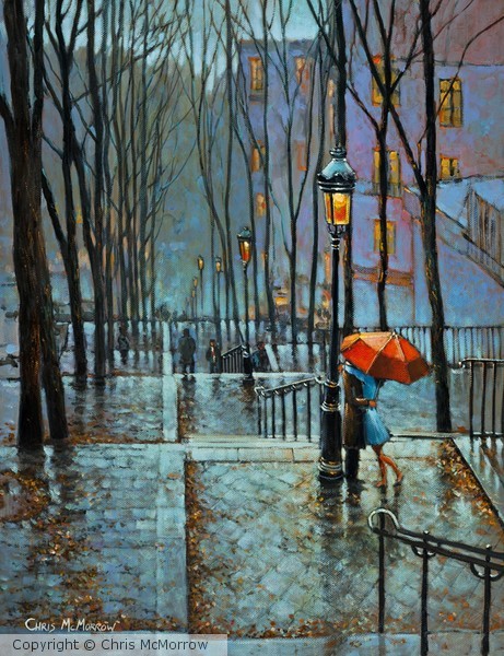 Lovers, Montmartre, PAris