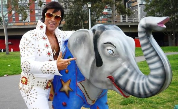 Elvis with Kevin Presley