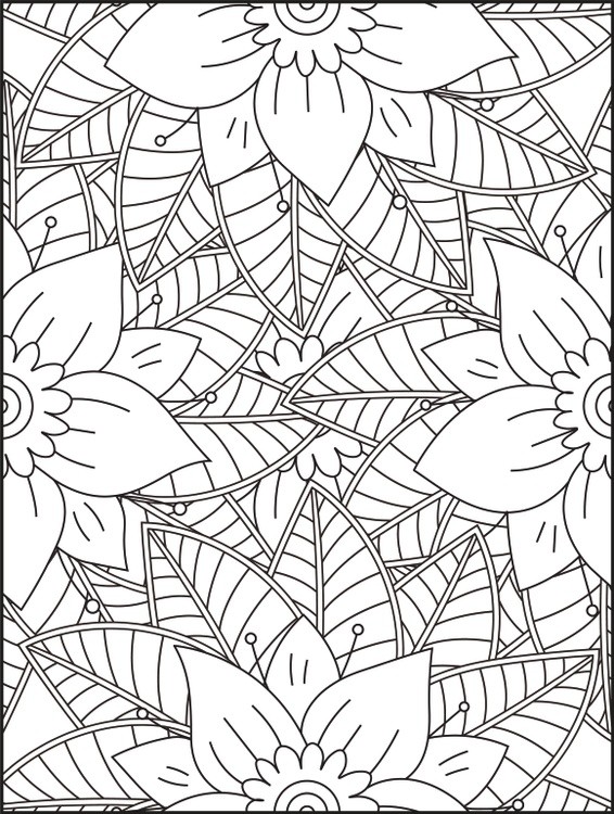 Abstract Coloring Pages 9