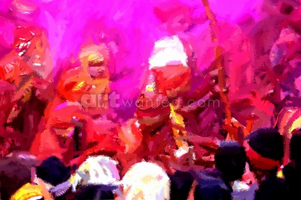 LATHMAAR HOLI OF BARSANA-3