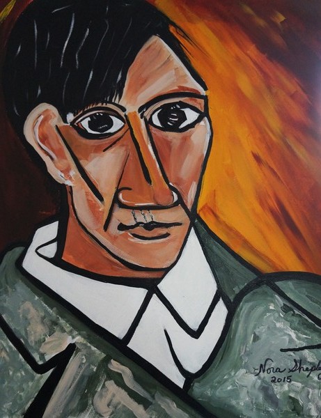 SELF PORTRAIT OF PICASSO