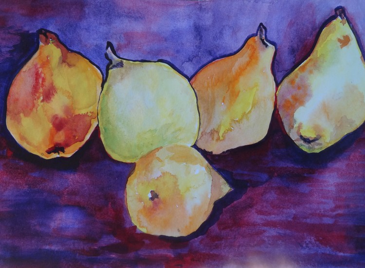 Five pears