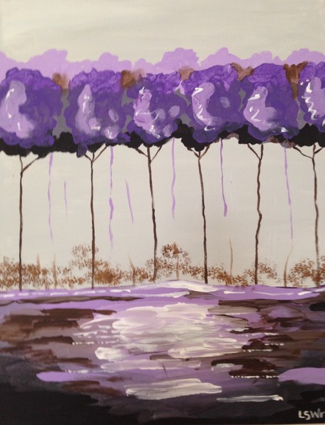 Purple Trees