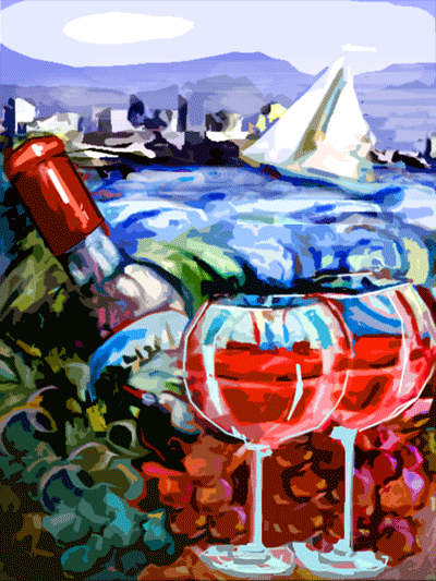 ok the finial wine poster