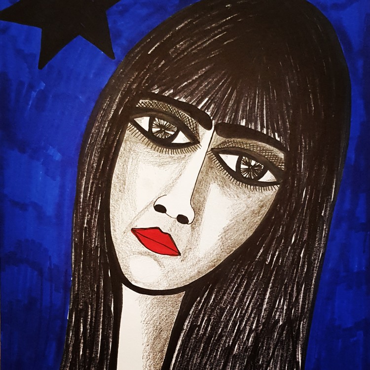 Israeli woman Mirit Ben-Nun decorative modern art