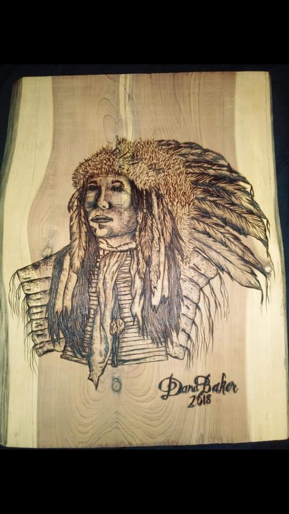 Not stencil Native Chief