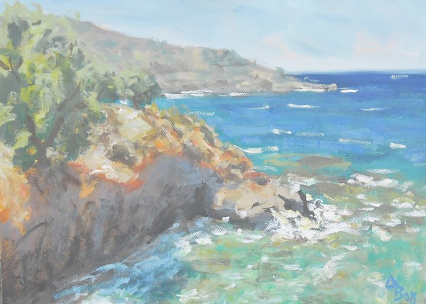Waves and rocks
