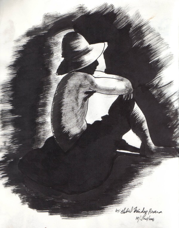 Between shadows