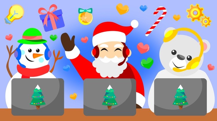 Christmas customer service