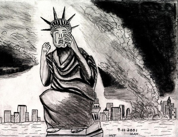 Lady liberty on 911