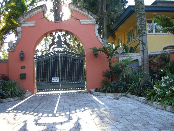 Madonna's Miami Home Front