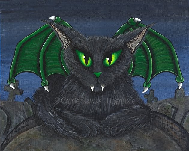 Bela The Vampire Cat