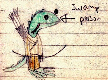 A swamp person