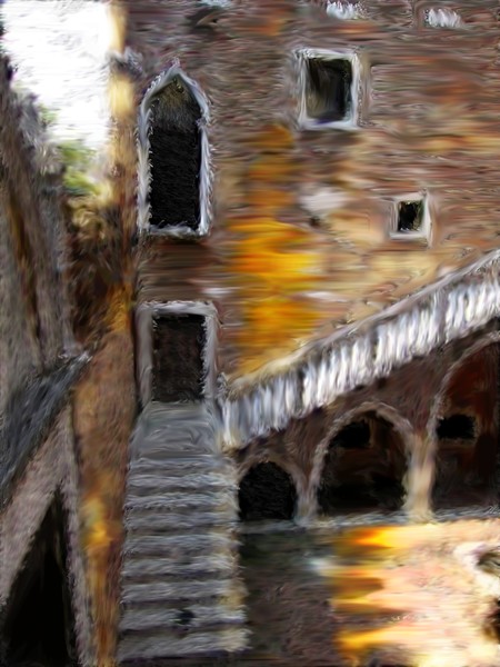 Ca'Doro Courtyard stairway