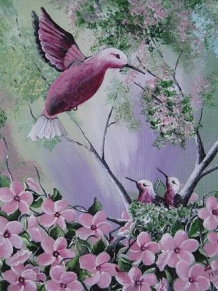 PERAL CORONET HUMMINGBIRD