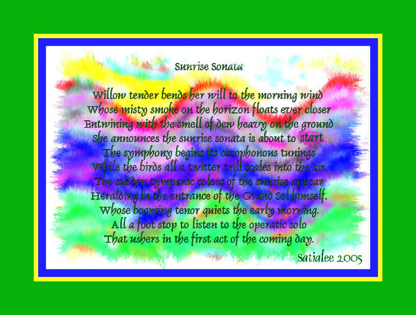 Sunrise Sonata