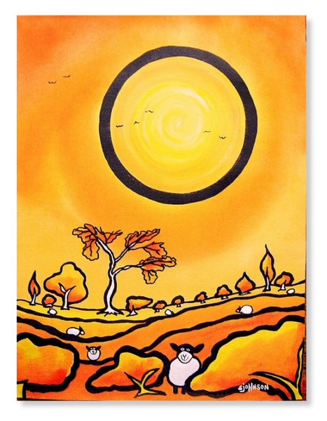 Sunrise Sheep
