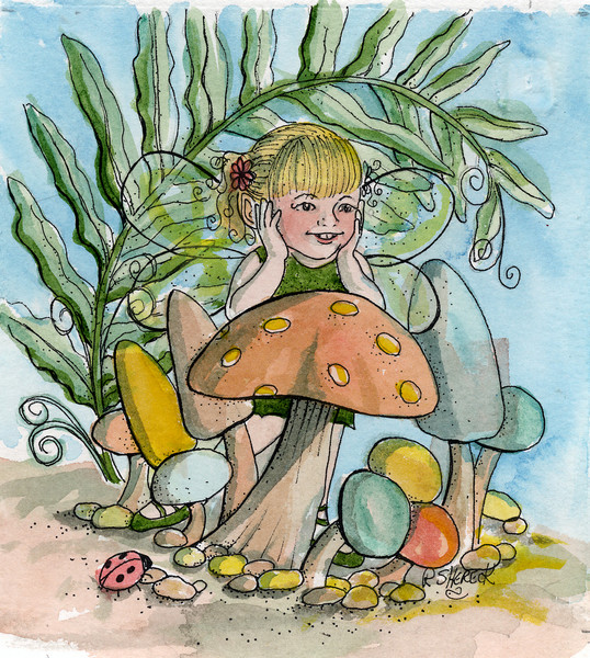 Little Mushroom Fairy