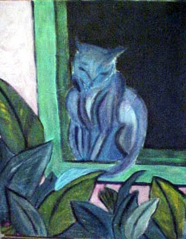 Cat in Window