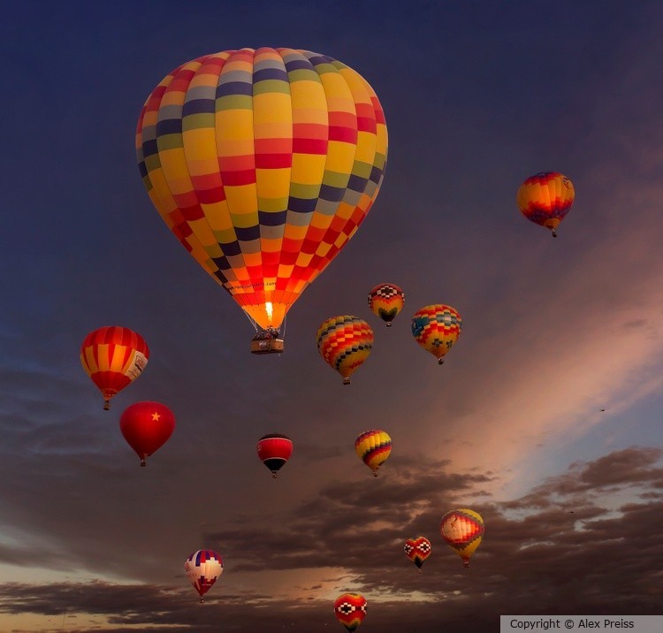 Hot Air Balloons Ascension 5