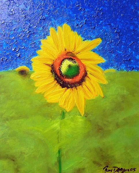 Sunflowers in Tuscany