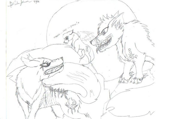 demon ding vs.demon wolf