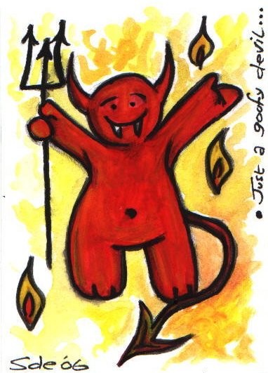 Just a Cheeky Devil