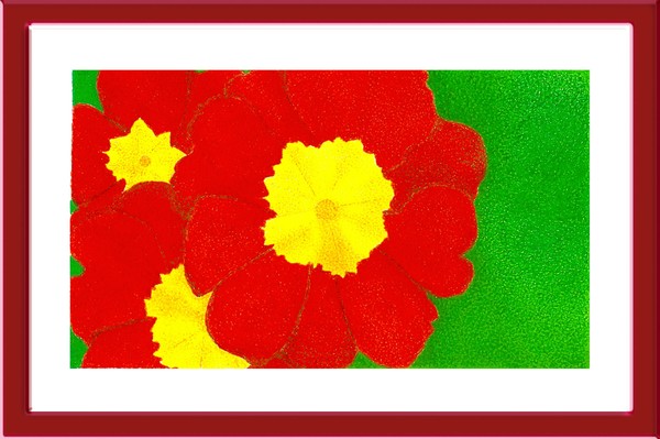 Flores vermelhas