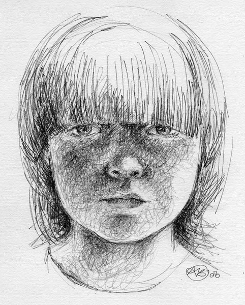 My son Frederik... in the sun!