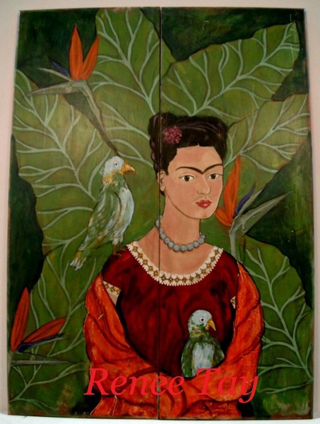 Frida Kahlo Kitchen Cabinet