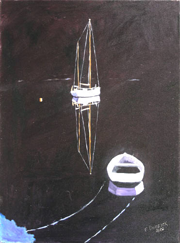 Sail Boat At Rest