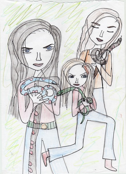 angie the  snakewoman