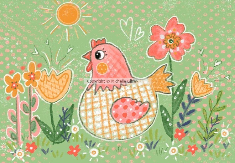 pattern chicken