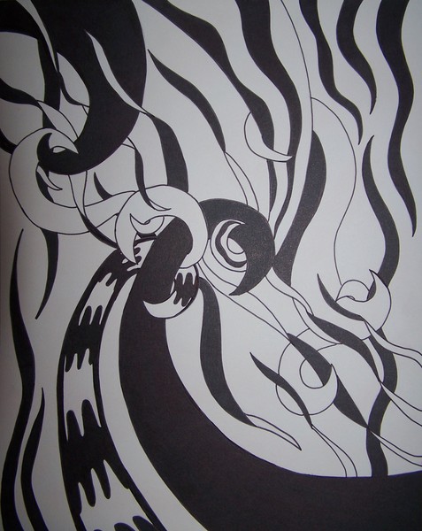 Abstract Sharpie 2