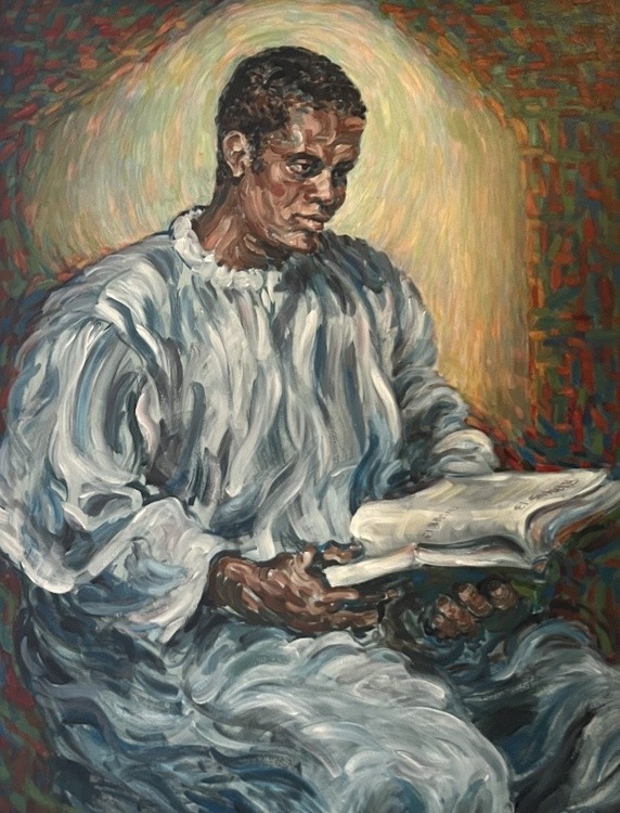 A Saint Reading