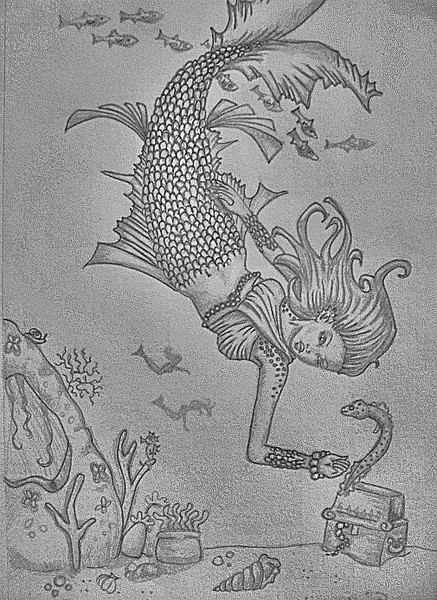 Lonely mermaid