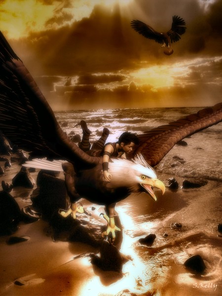 The Eagle and His Boy.