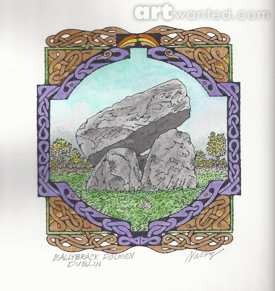 BALLYBRACK DOLMEN DUBLIN
